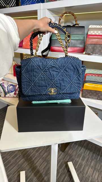 Chanel Denim Shoulder Bag
