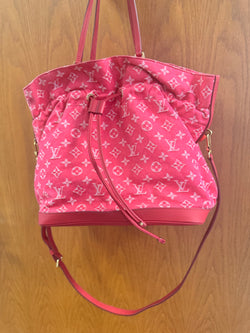 Louis Vuitton Pink Denim 2-way