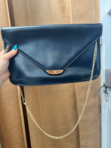 Bundle of mcm, LV vernis, and gucci clutch