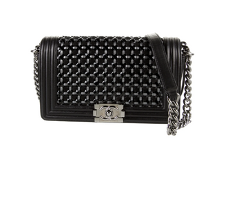 Medium Woven Boy Bag