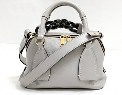 Chloe Gray Leather Handbag