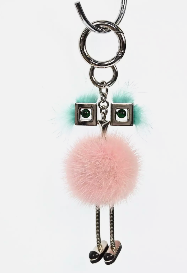 Fendi Bag Charm and Bottega Wallet bundle