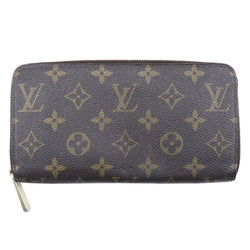 Louis Vuitton Zippy Wallet Brown Canvas