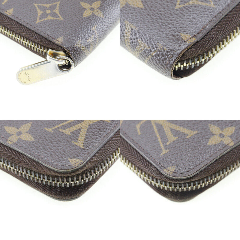 Louis Vuitton Zippy Wallet Brown Canvas