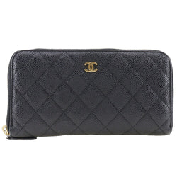 Chanel Zip Around Matrasse Coco Mark