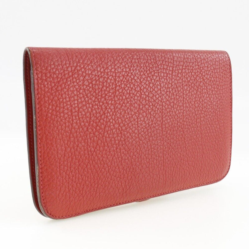 Hermes Dogon Red / Gold Hardware Togo