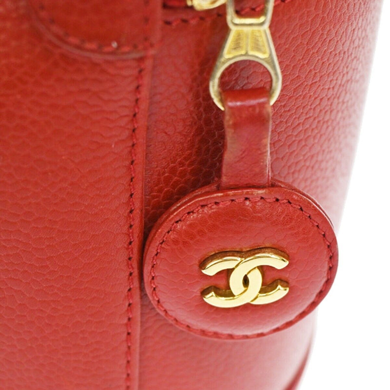 Chanel Cc Vanity Cosmetic Hand Bag