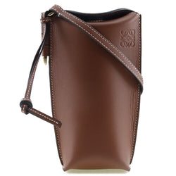 Loewe Gate Pocket Shoulder Bag Brown