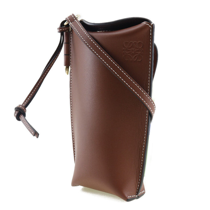 Loewe Gate Pocket Shoulder Bag Brown