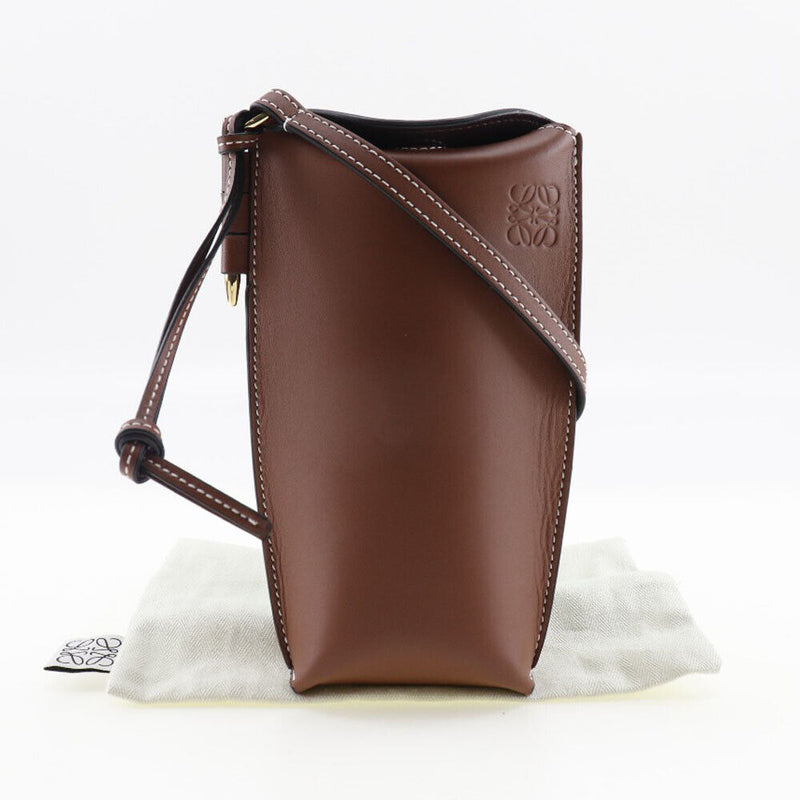 Loewe Gate Pocket Shoulder Bag Brown