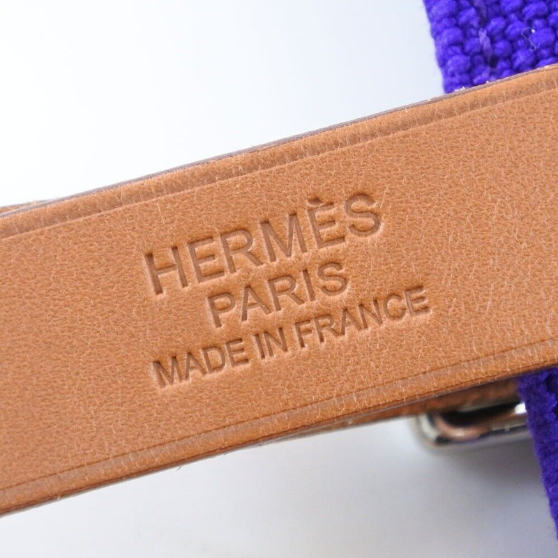 Hermes Etriviere Handbag Blue Purple