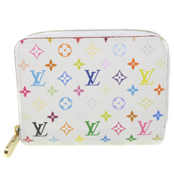 Louis Vuitton Zip Around Coin Bron White