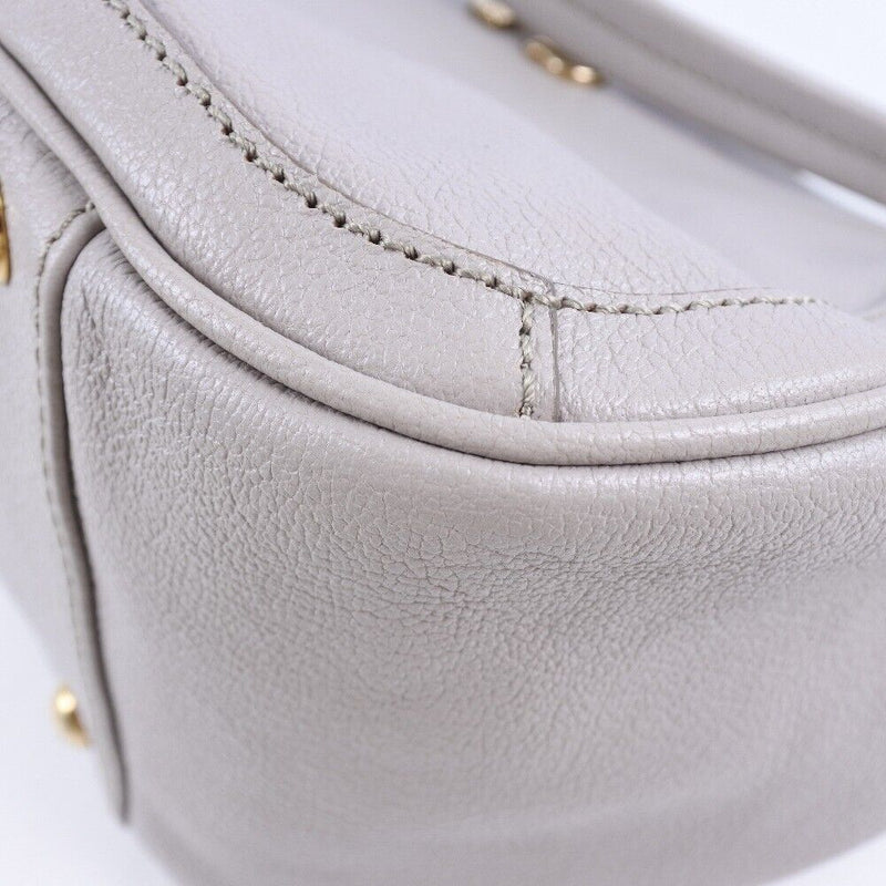 Salvatore Ferragamo Gancini Handbag Gray