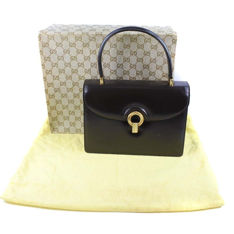 Gucci Vintage Handbag Calfskin Women