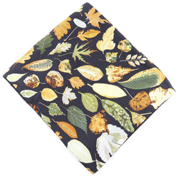 Hermes Fallen Leaf Pattern Shawl Scarf