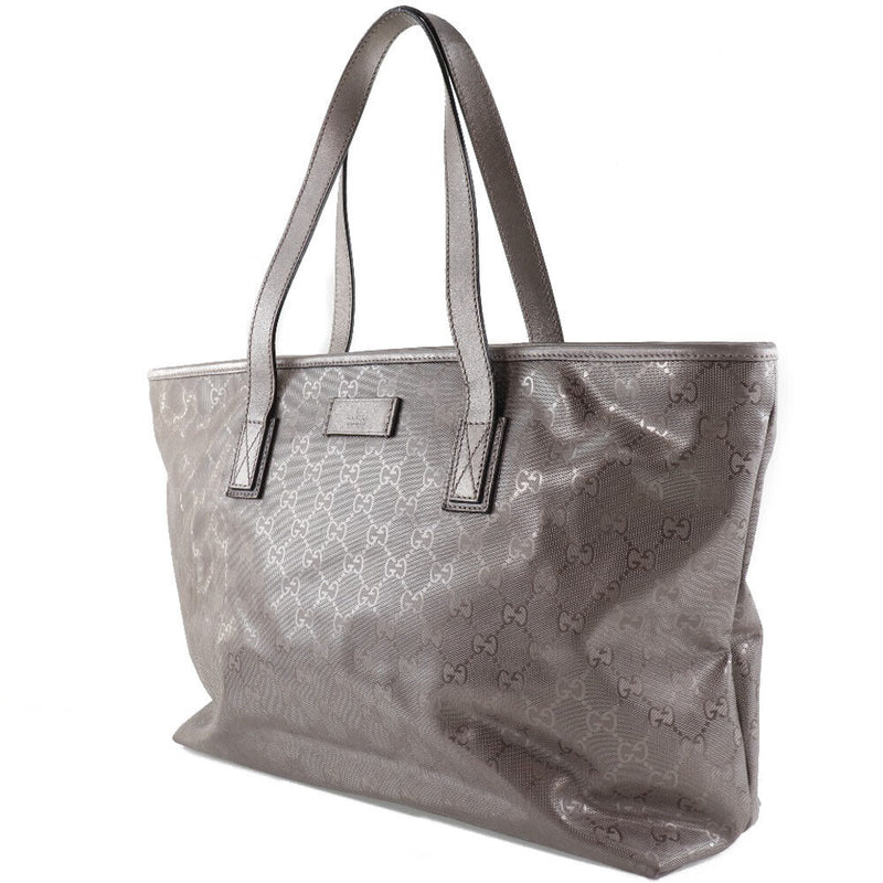 Gucci Gg Implementation Tote Bag Silver