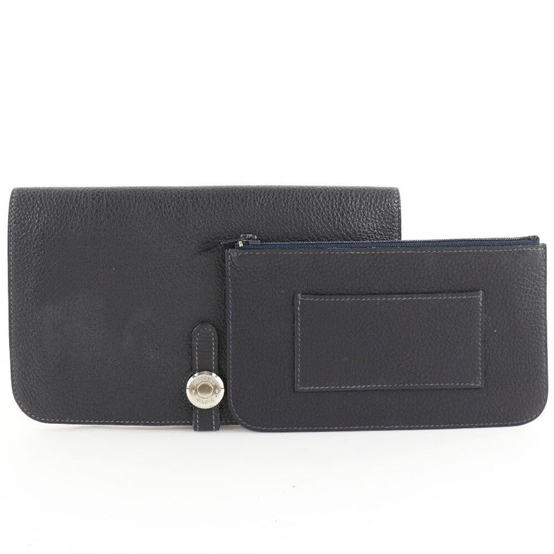 Hermes Dogon Gm Navy Blue Togo Unisex