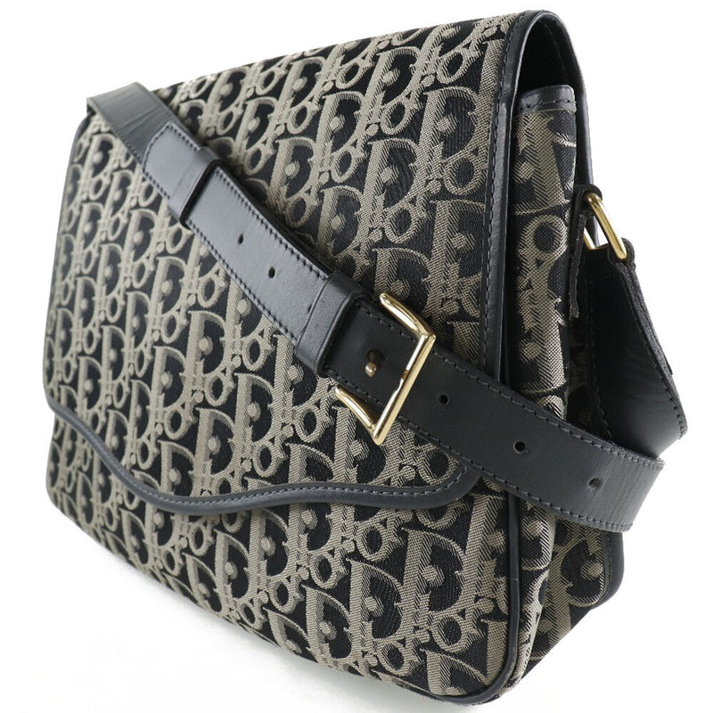 Dior Trotter Shoulder Bag Black/Gray