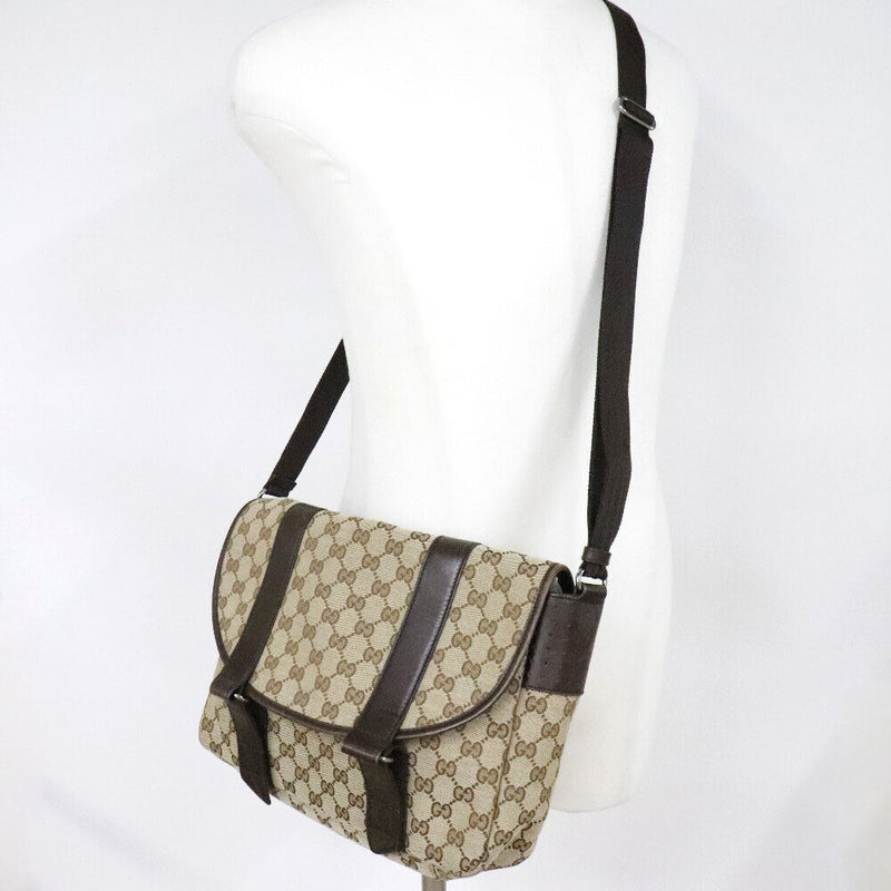 Gucci Shoulder Bag Brown Gg