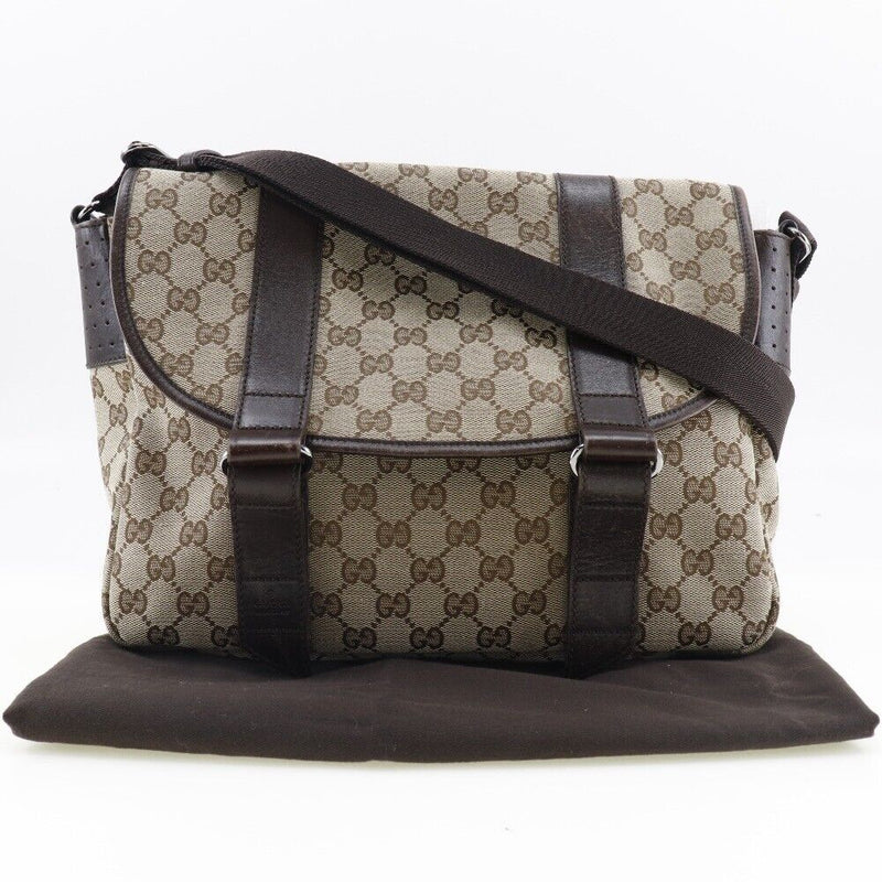 Gucci Shoulder Bag Brown Gg