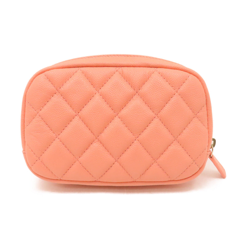 Chanel Quilted Cc Ghw Clutch Bag Pouch