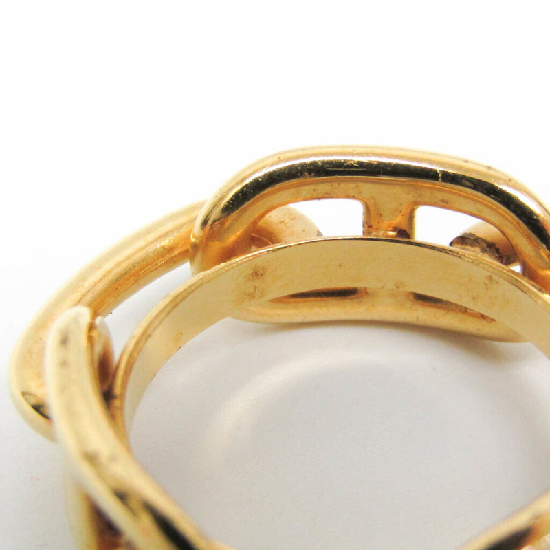 Hermes Metal Scarf Ring Gold Lugate