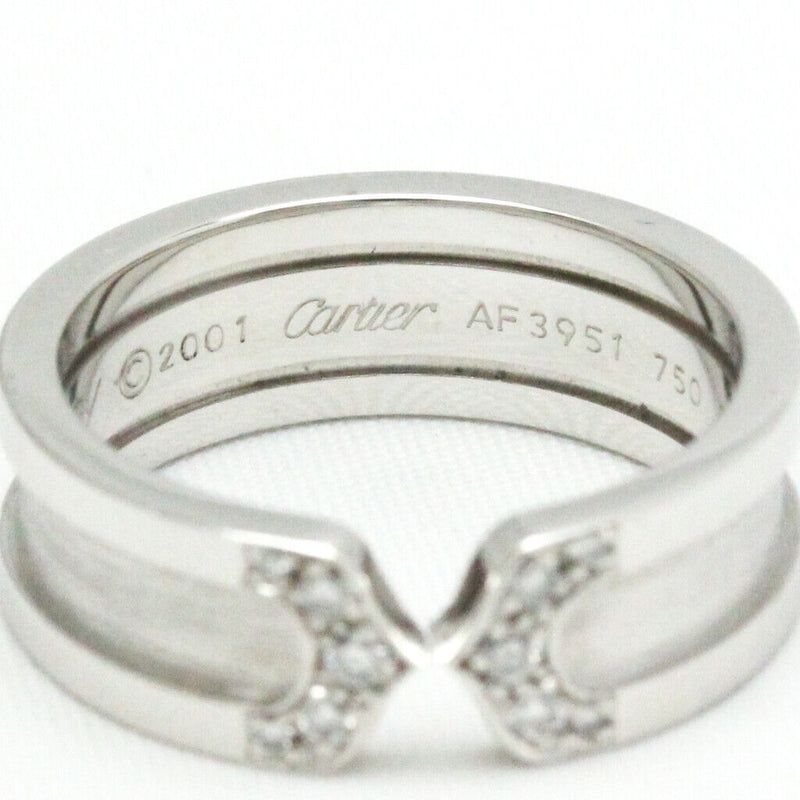 Cartier C2 Diamond Ring White Gold (18K)