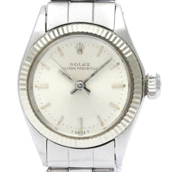 Rolex Oyster Perpetual White Gold Steel