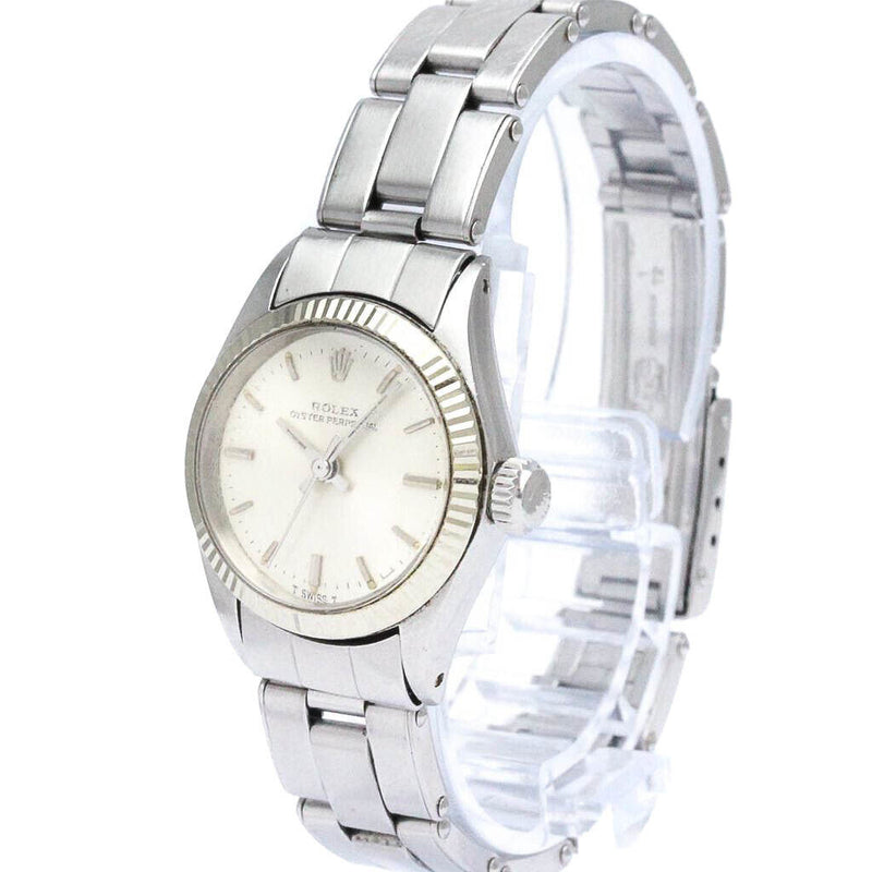 Rolex Oyster Perpetual White Gold Steel