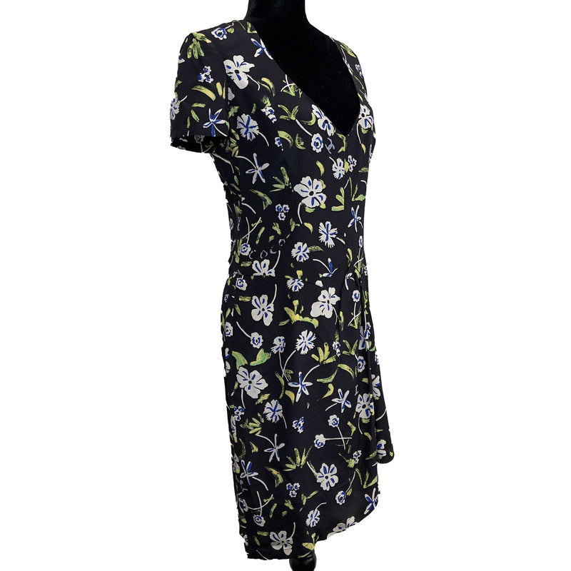 Chanel - Vintage 97P Silk Floral Dress