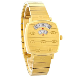 Gucci Women's Grip Gold Stnlss Stl Swiss