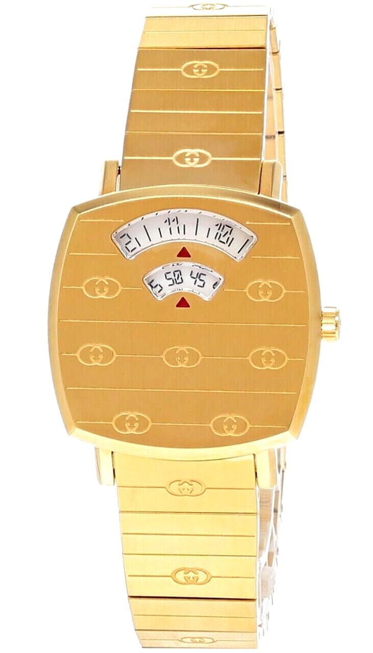 Gucci Women's Grip Gold Stnlss Stl Swiss