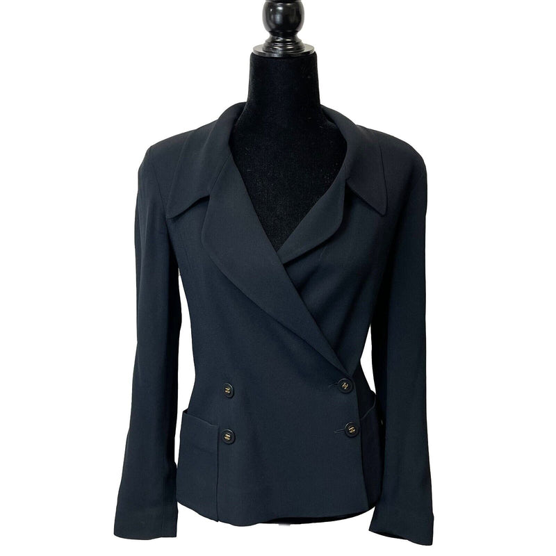 Chanel -Vintage 94P Black Blazer -