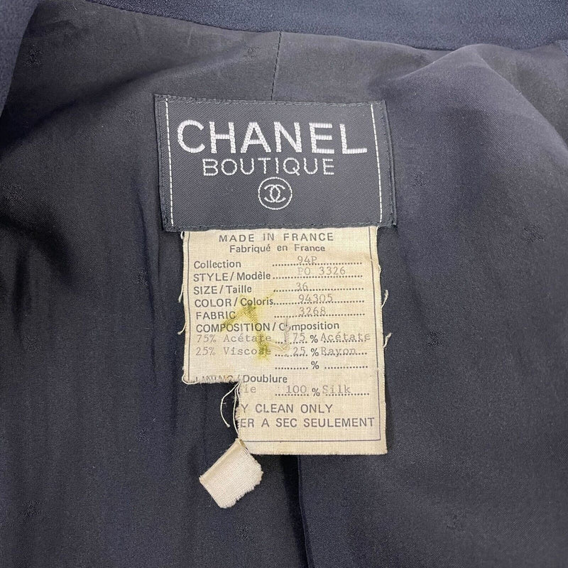 Chanel -Vintage 94P Black Blazer -