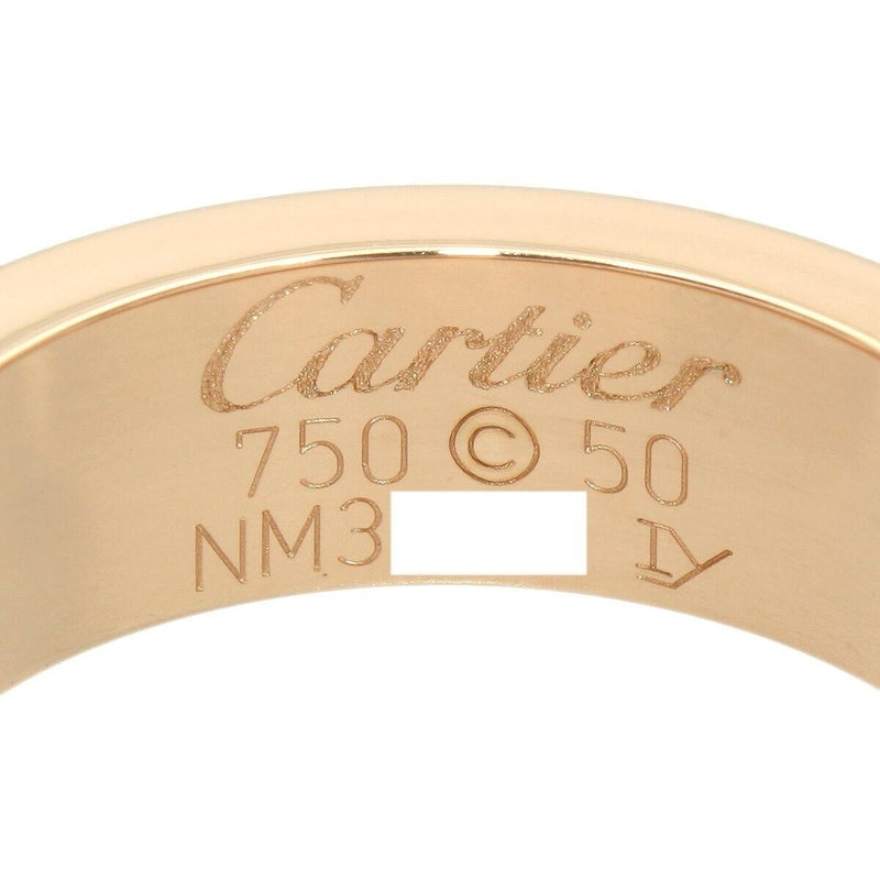 Cartier 18K Rose Gold Pink Sapphire Love