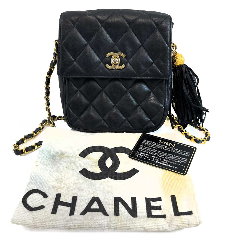 Chanel Small Square Flap Leather Vintage