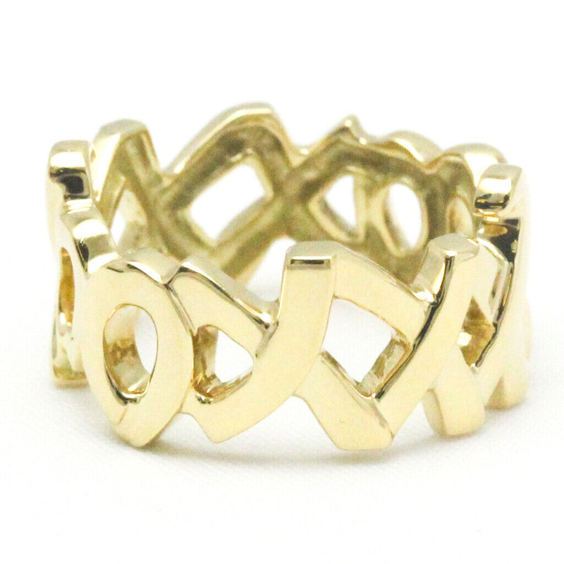 Tiffany Love & Kiss Ring Yellow Gold