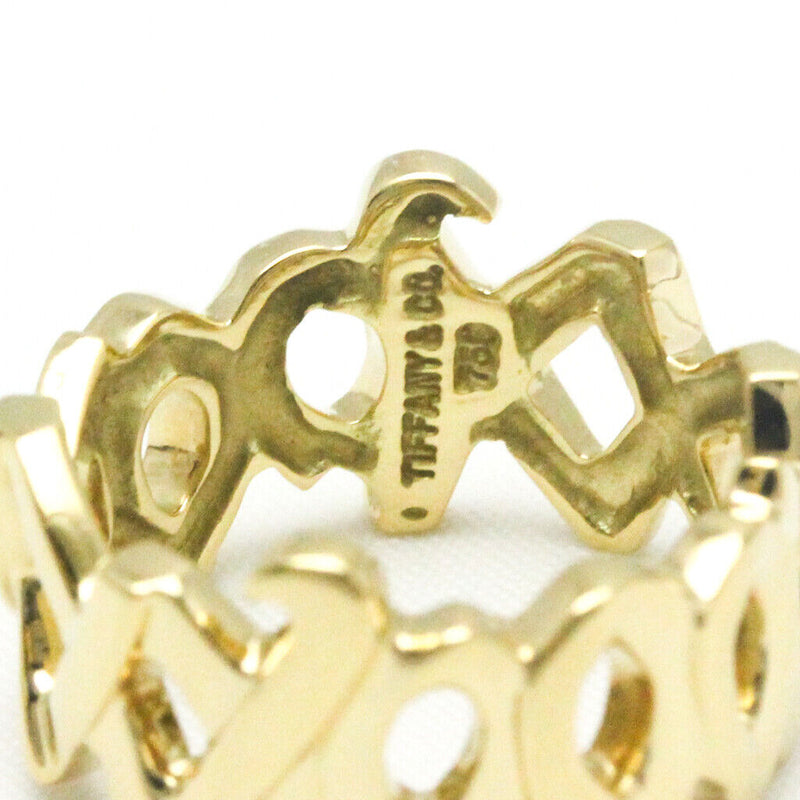 Tiffany Love & Kiss Ring Yellow Gold