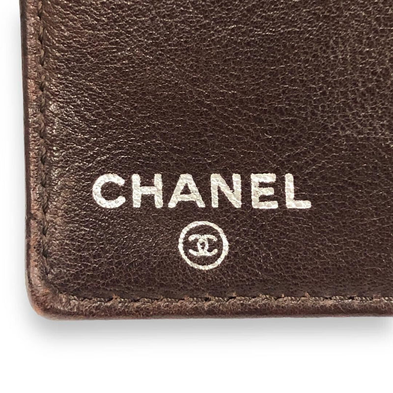 Chanel Vintage Long Wallet Leather Cc