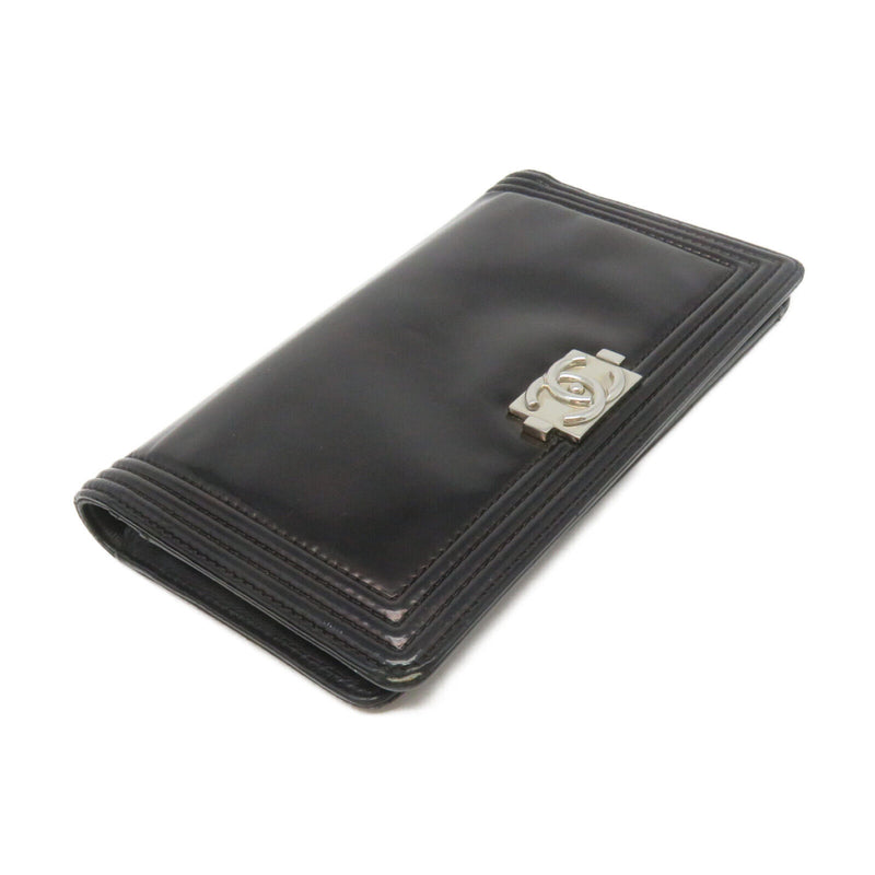 Chanel Cc Shw Long Wallet Calfskin