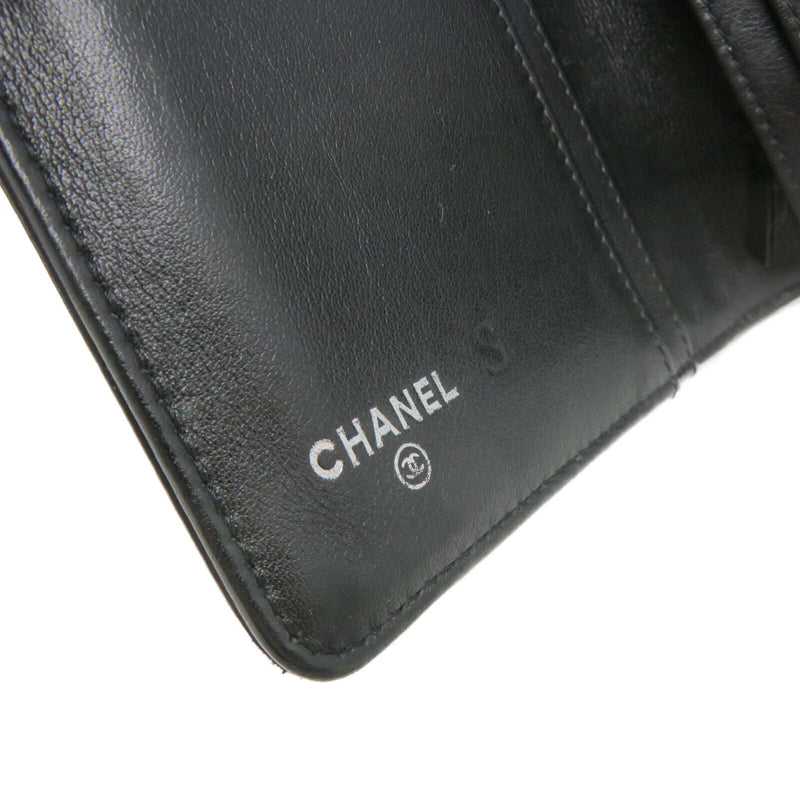 Chanel Cc Shw Long Wallet Calfskin
