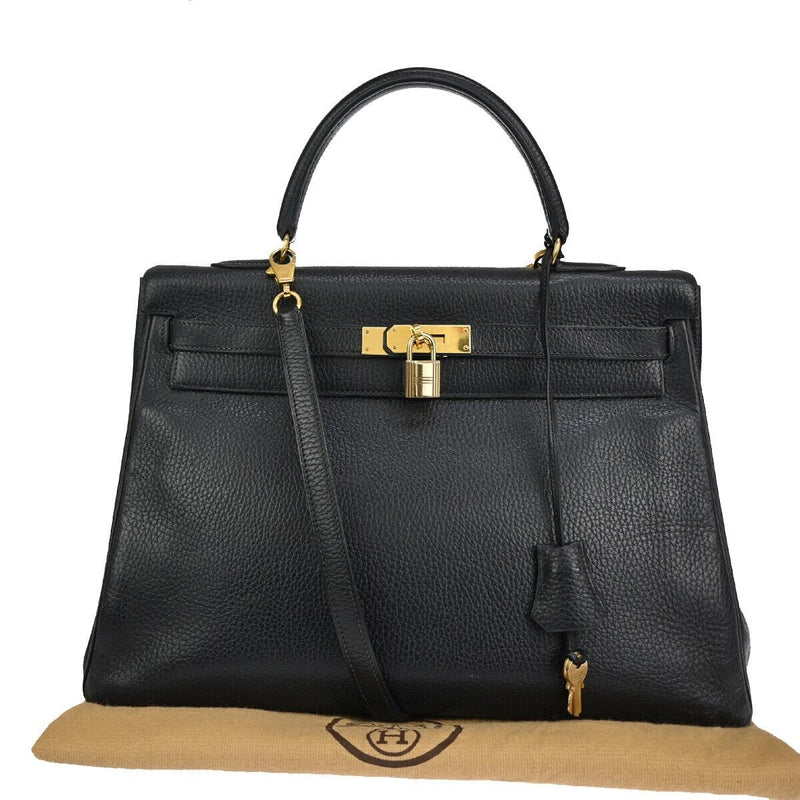 Hermes Kelly 35 2Way Hand Bag Taurillon