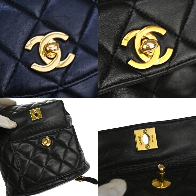 Chanel Cc Logo Matelasse Chain Backpack