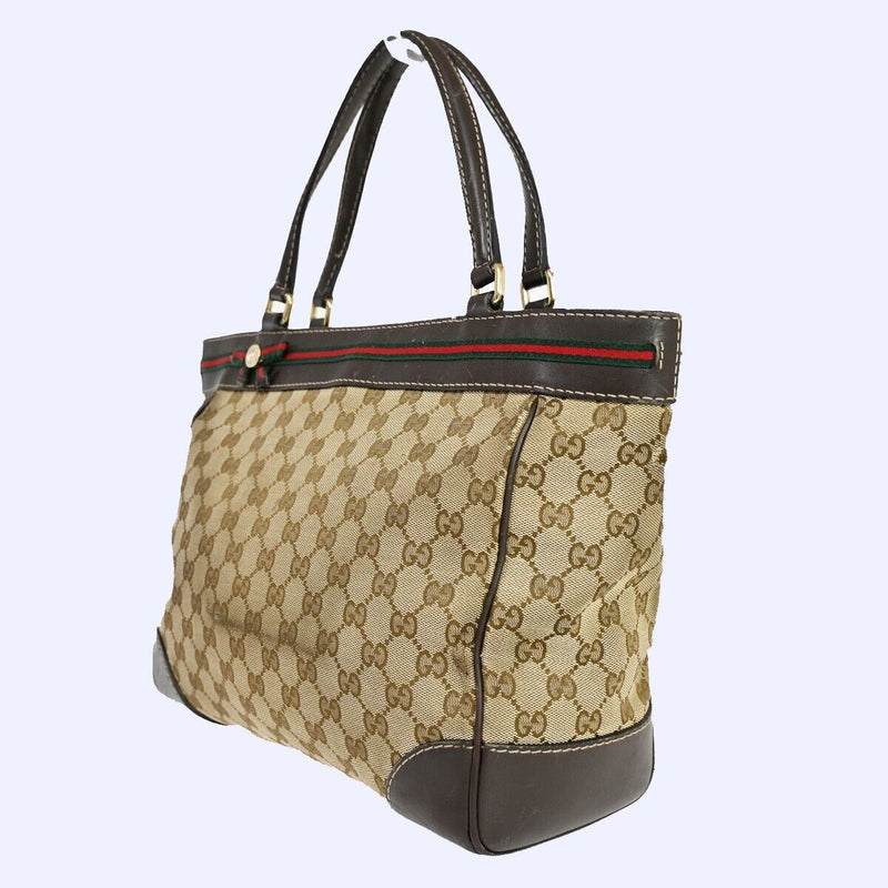 Gucci Gg Pattern Sherry Shoulder Tote