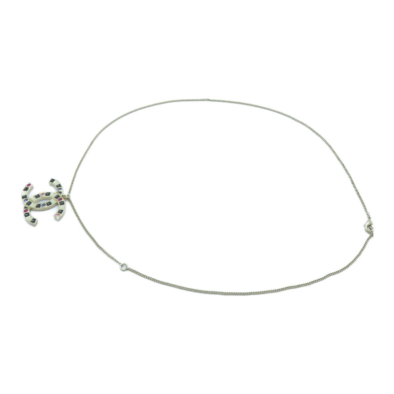 Chanel Cc Necklace Metal Multi