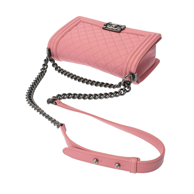 Chanel Boy Chainshoulder 9.8' Pink