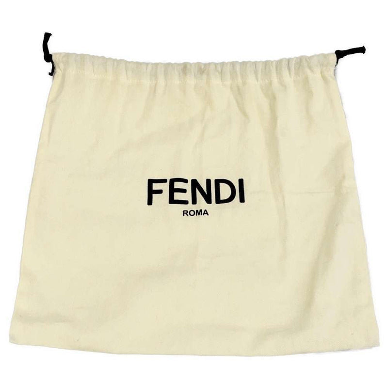 Fendi Cam Zucca Shoulder Bag Pvc Coated