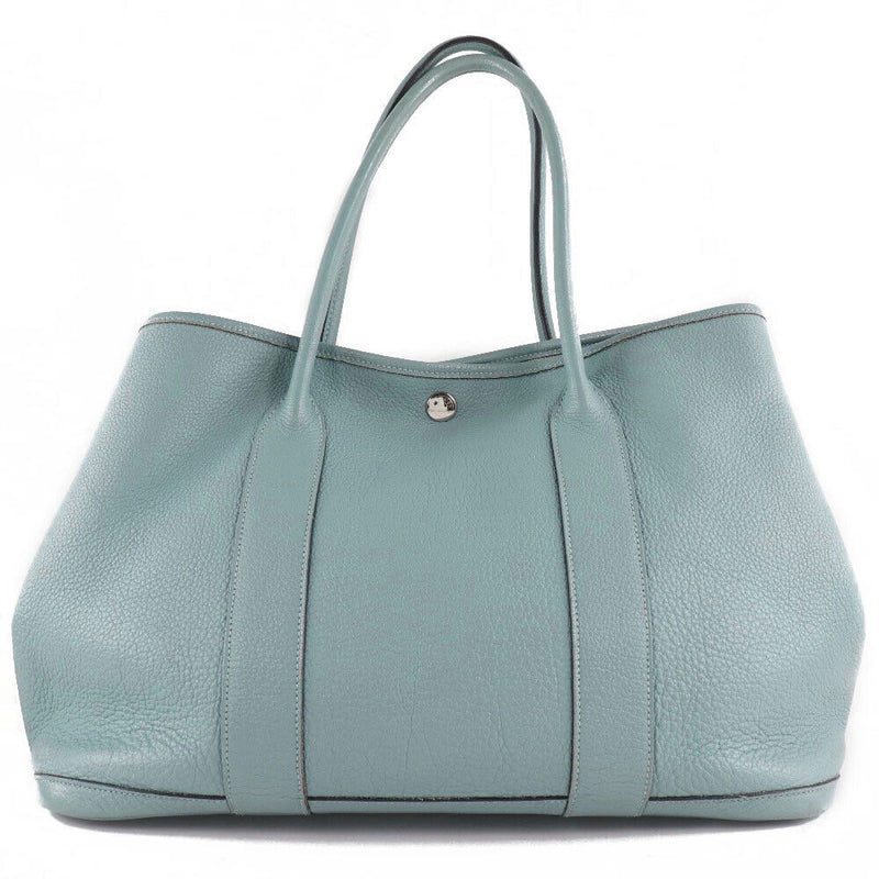 Hermes Garden Party Pm Tote Bag Blue