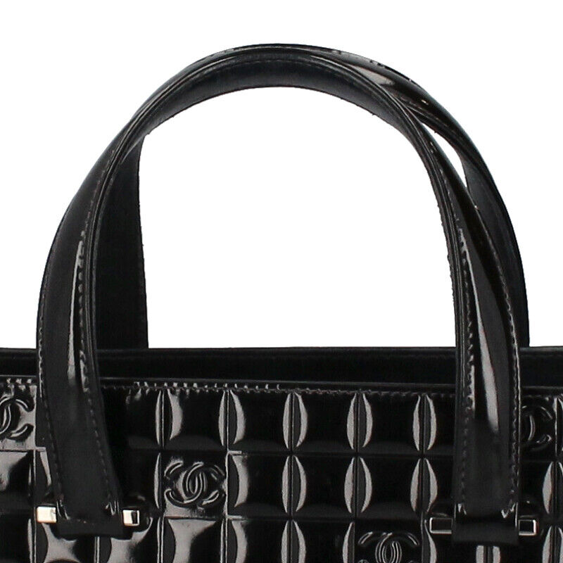 Chanel Chocolate Bar Line Handbag Patent