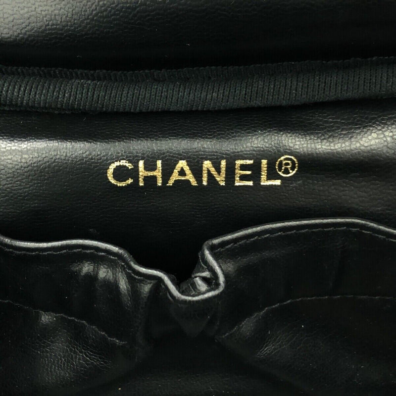 Chanel Bicolore Black Lambskin